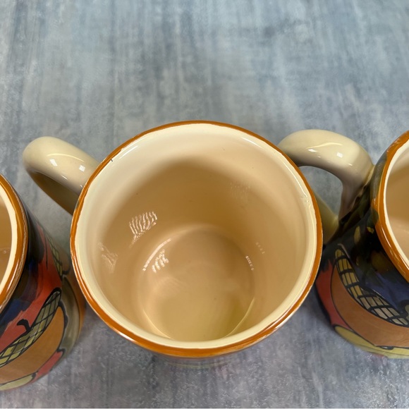 6 Starbucks Coffee Mug Cup Bellini Ciao Italya Hand Made In Italy Acorn Nuts - Picture 6 of 16